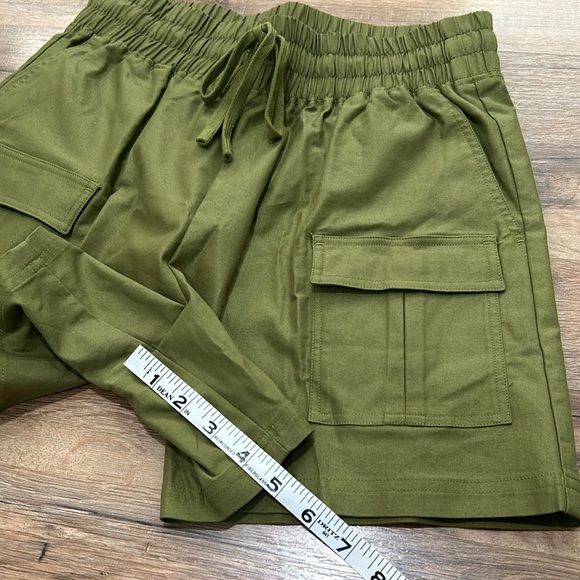 FABLETIC WOMEN CAMDEM CARGO SHORT GREEN Sz MD - Picture 8 of 9